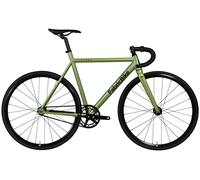 FabricBike Light PRO - Fixed Gear Bike, Single Speed Fixie Bicycle, Aluminium Frame and Fork, Wheels 28", 4 Colours, 3 Sizes, 8.45 kg Aprox. (Light Pro Cayman Green, L-58cm)