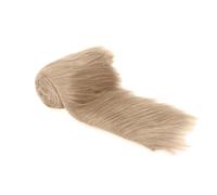 FabricLA Shaggy Faux Fur Roll - 2" X 60" Inches Trim Fur Rolls - 2.5 Inch Pile Length - Artificial Fur Material - Use Faux Fur Piece for Crafts, DIY, Costume Design, Decoration - Beige