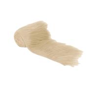 FabricLA Shaggy Faux Fur Roll - 2" X 60" Inches Trim Fur Rolls - 2.5 Inch Pile Length - Artificial Fur Material - Use Faux Fur Piece for Crafts, DIY, Costume Design, Decoration - Banana