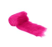 FabricLA Shaggy Faux Fur Roll - 4" X 60" Inches Trim Fur Rolls - 2.5 Inch Pile Length - Artificial Fur Material - Use Faux Fur Piece for Crafts, DIY, Costume Design, Decoration - Fuchsia
