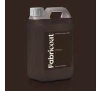 Fabricoat Fabric Paint - Restore or Change the Colour of Any Fabric - Paint Directly Onto Fabric - Transform Anything - Sofas, Lampshades, Car Interiors (2.5L, Dark Brown)