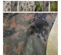Fabrics-City Black/Brown/Green 5 Colors Bundeswehr Camouflage Fabric, Durable camo Material, Army & Military Pattern, Hunting Tactical use, 1100 Cordura Look, 3526