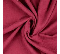 Fabrics-City Bordeaux oeko-tex cotton muslin gauze fabric for sewing and crafts, baby cloth, table runner, gauze mesh fabric, cotton tulle, ideal for children DIY projects, 5489