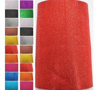 Fabrics-City red eva Foam Sheet Glitter 2mm, Craft Material, Flexible Rubber, Decorative for DIY Projects, Kids, Art, and Costume Making, 20cm x 295cm, 4308