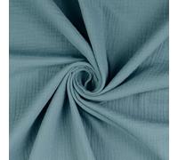 Fabrics-City Turquoise oeko-tex gauze muslin cotton fabric for baby, sewing, table runner, cloth, children, DIY, fabrics, crafts, textile, babies, children's room, 5505