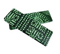 Fabrics for Sewing Dresses by The Yard Dress Making Tie and Dye Cotton African Printed Adire Fabric African Wax Arts and Crafts Material Bag Making Patchworks Quilting Fabrics (Green 1)