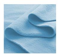 FABRICS KING ONLINE Antipil Polar Fleece Fabric, 58" (147cms) Wide Quality Warm Soft Pile Material, Patchwork Polyester Plush Fleece Cloth For DIY Sewing Sold by The Metre (Baby Blue, 1 Metre)