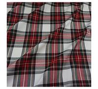 FABRICS KING ONLINE Dress Stewart Scottish Fashion Tartan Plaid Check Polyviscose Woven Fabric Decoration, Craft & Dress, Kilt, Skirt Material 58" | 145cm Wide | Sold by The Metre…