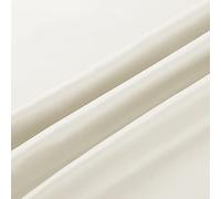 FABRICS KING ONLINE Duchess Satin Fabric Premium Quality Smooth Bridal Fabric Material Matte/Dull Finish for Dressmaking, Bridesmaids, BridalWear l 60" - 150cm Wide | Sold by The Metre (Ivory)