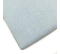 FABRICS KING ONLINE Lifestyle Plain Extra Wide 100% Cotton Craft Sheeting Fabric Material for Dressmaking Project Sheeting Sewing Quilting | 60" | 150cm Wide | Sold by The Metre (Baby Blue)