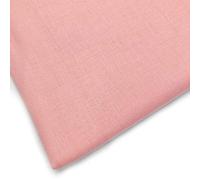 FABRICS KING ONLINE Lifestyle Plain Extra Wide 100% Cotton Poplin Craft Sheeting Fabric Material for Dressmaking Project Sheeting Sewing Quilting | 60" | 150cm Wide | Sold by The Metre (Candy Pink)