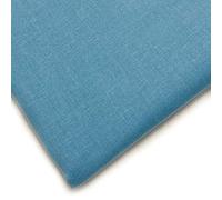FABRICS KING ONLINE Lifestyle Plain Extra Wide 100% Cotton Poplin Craft Sheeting Fabric Material for Dressmaking Project Sheeting Sewing Quilting | 60" | 150cm Wide | Sold by The Metre (Sky Blue)