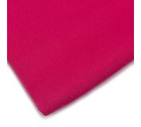 FABRICS KING ONLINE Lifestyle Plain Extra Wide 100% Cotton Poplin Craft Sheeting Fabric Material for Dressmaking Project Sheeting Sewing Quilting | 60" | 150cm Wide | Sold by The Metre (Cerise)