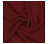 Fabrics King ONLINE Luxury Florenza Crepe Non-Stretch Fabric Dressmaking, Crafting, Fashion 60" - 150cm Wide Per Metre (Wine, 1 METRE)