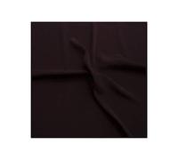 Fabrics King ONLINE Premium Crepe De Chine Fabric Silky Plain Dyed 45" - 112cm Wide Per Metre (Maroon, 1 METRE)