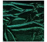 Fabrics King ONLINE Premium Quality Crushed Velvet 1 Way Stretch Fabric, Dress Craft Wedding Cushion Curtain Material - 60”- 150cm Wide Per Metre (BOTTLE GREEN, 1 METRE)