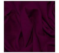 FABRICS KING ONLINE Rayon Twill Marina Non Stretch Plain Dress Fabric for Dressmaking, Fashion Garments, Aprons and Uniforms l 60" - 150cm Wide | Sold by The Metre (Fuchsia Pink, 1 Metre)