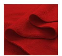 FABRICS KING ONLINE RED Antipil Polar Fleece Fabric, Warm Soft Pile, Patchwork Polyester Plush Fleece Cloth for DIY Dress Craft | 58" (147cms) Wide | Same Day Dispatch | Sold by The Metre