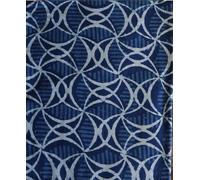 FabricWala Indigo/Dabu/Blue Block Prints Fabric Hand Printed Indian Fabric Natural Vegetable Dye Tablecloth Sewing Fabric, Fabric by The Yard (Indigo Blue 10, 0.1 Yards)