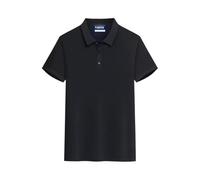 Fabrik Big Size Polo Shirt for Men in Black, 4XL