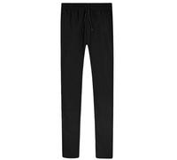 Fabrik X-Tall 36" Inseam Casual Cotton Rich Fleece Jogging Bottoms for Men (2402) in Black, MT