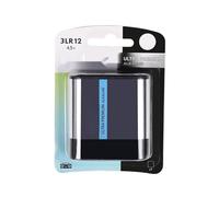 Fabriplus Alkaline Battery 3LR12 4.5 V in blister pack. Ecological, mercury-free, ideal for low consumption devices. Dimensions: 11.5 x 8.5 x 2.5 cm. Safe and long-lasting energy.
