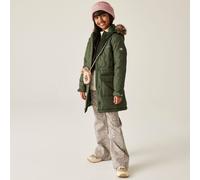 Fabrizia Water-Repellent Insulated Baffled Jacket Regatta Green 13 Years