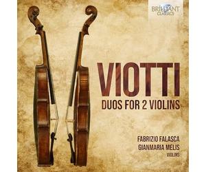 FABRIZIO FALASCAGIA - VIOTTI DUOS FOR 2 VIOLINS - CD - G4z