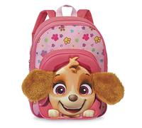 Fabrizio Patrol Backpack Nursery Backpack for Girls from 3-6 Years with Skye and Protruding Plush Ears, Bag for Nursery and Nursery, 31 cm x 24 cm x 13 cm, 8 L, Pink, One Size, pink, standard size,