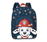 Fabrizio Paw Patrol Nursery Backpack for Boys from 3-6 Years with Marshall and Protruding Plush Ears, Bag for Nursery and Nursery, 31 cm x 24 cm x 13 cm, 8 L, Blue, One Size, blue, standard size,