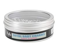 FabScraps Silver Embellishments 30/Pkg-Baby Stork