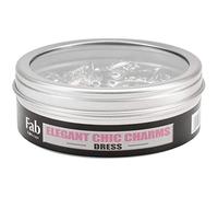 FabScraps Silver Embellishments 5/Pkg-Large Filigree Dress