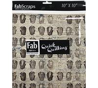 FabScraps The Gentleman's Club 10"X10" Squares 42pcs-Blue