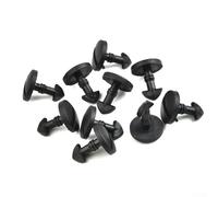 FABULETTA 10Pcs Black Plastic Tow Bar Trim Fastener Clips 2x2.5cm DYR500010 Anti Fade Rear Bumper Replacement Fit Discovery for Range Rover Sport 2004-2013