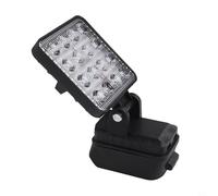 FABULETTA 16 Led Work Light Compatible With 18v Li-ion Battery Includes Usb Charging Port Abs Construction For Workshop Field Use