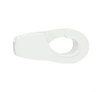 FABULETTA 25mm Boat Fender Hanger Hook Quick Release ABS Plastic Anti-Collision Rail Mount for Easy Rope Adjustment Marine Gear(White)