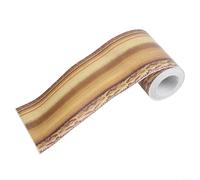 FABULETTA 3D PVC Retro European Style Removable Wallpaper Sticker for Home Decor, Waterproof Moisture-Proof Wall Border Decal - 6 cm x 10 m(D)