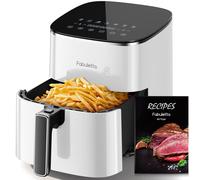 FABULETTA 5.7L Air Fryer, 11 One-Touch Functions, 230? Fast Cooking, 1950W, 95% Less Oil, Roast, Bake, Crisps, Broil and Air Fry for Easy Meals, SHAKE