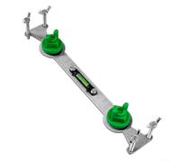 FABULETTA Adjustable Metal Pipe Leveling Tool for Hot and Cold Water Lines Precision Alignment Bracket with Level Gauge for Shower Head Faucet Hose Install