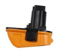 FABULETTA DCA1820 Adapter 18V to 20V Conversion for DCB206 DCB201 Rugged Plastic Black Yellow 1 Unit Workshop Tool