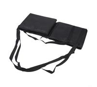 FABULETTA Double Side Guide Rail Bag for Track Saws Heavy Duty 600D Oxford Fabric with Soft Lining Wear Resistant Tool Pouch Black 150cm Length