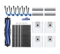FABULETTA For Deebot T80 Accessory Kit, 11PCS Or 20PCS Robot Vacuum Parts For Ecovacs Robot Parts For Ecovacs All With Main Brush HEPA Filters Mop Cloth And Dust Bags(20PCS)
