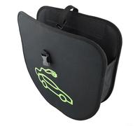 FABULETTA Hanging EV Charger Cable Storage Bag 600D Oxford Organizer for New Energy Vehicle Car Trunk Back Seat Portable Black