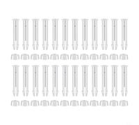 FABULETTA Pool Accessories With Pin Cover Plastic Pool Joint Pins Rubber Seals Replacement Parts For Intex Metal Frame Pool 24 Pcs Set