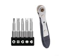 FABULETTA Special-Shaped Screwdriver Set 500mm Magnetic Hex Shank with Triangle Y U PH2 SL5 Heads for Installation Disassembly Tools(6pcs)