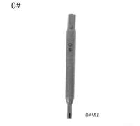 FABULETTA Tap Extractor Guide for Broken Taps M-3 to M10 HSS Steel 3-Claw Remover Tool Non-Damaging Drill Bit Set 1 Piece(M-3)