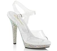 Fabulicious LIP-108DM Clr/SLV Multi RS UK 4 (EU 37)