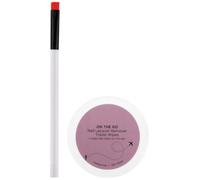 Fabulip.s Lip Brush (White) & On the Go Nail Lacquer Remover Wipes - Rainbow Bouquet, 30 Pieces | Precision Lip Application + Quick Nail Clean-Up | Travel-Friendly Combo