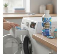Fabulosa 250ml Washing Machine Cleaner Blueberry Sugar Scent For Fresh Odor Free Laundry