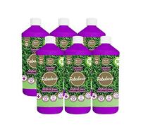 Fabulosa 4 in 1 All Purpose Disinfectant and Deodoriser, Pet Friendly Moss Growth Killer and Artificial Grass Cleaner, 1L, 6 Pack, Lavender
